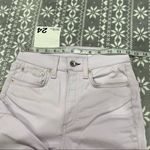 Rag and Bone High Rise Ankle Skinny In Lilac Size 24 Photo 6
