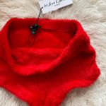 For Love & Lemons Red Fiona shorts Photo 4