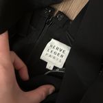 Herve Leger NWT  Fringe Jumpsuit With Tailored Pants IN Black Photo 7