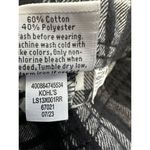 Sonoma  Black Plaid Soft Cotton Blend Flannel Pajama Pants W/Pockets Size XXL NWT Photo 6