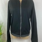 Calvin Klein CK Black Zip Up Sport Athletic Jacket New M Photo 1