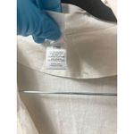 Wynne Collection Linen Blend Blazer Women Plus 1X Off White Garden Shoulder Pads Photo 4