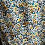 CHLOE + RENE Floral Linen Blend Retro Style Dress | large Photo 4