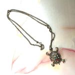 Turtle pendant necklace Photo 3
