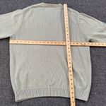 Brandy Melville Light Green Oversized Knit Sweater V Neck One Size Photo 5