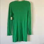 Free People Green Button-Up Knit Dress Size L (NWT) Photo 3
