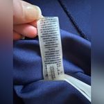 Vince Camuto Colorblock 3/4 Sleeve Scuba Crepe Shift Dress Size 6 Navy Yellow Photo 5