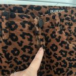 BLANK NYC  Women's Animal Print Corduroy The Reade Skinny Crop Pants 28 Photo 3