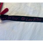 Betsey Johnson Crossbody Purse Pink Animal Print Zip Close Pockets Luv Betsey Photo 1