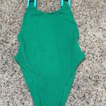 Aerie  Green One-Piece Cheekiest Swimsuit Photo 0