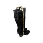 Karl Lagerfeld š Baron 2 Sherpa Trim Faux Suede Tall Over Knee Boots š Black 8M Photo 4
