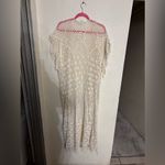 Somedays Lovin Cream Crochet fringe Kimono Cardigan size small Photo 1
