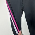 Adidas Black and Pink Cropped Leggings medium Photo 6