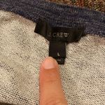 J.Crew  blue v neck top L Photo 5