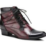 Spring Step Xiomara Bordeaux Boots Size 36 5.5-6 NIB Photo 0