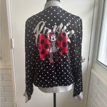 Disneyland Paris Minnie Parisienne Bomber Jacket large streetwear athleisure‎ Black Photo 5