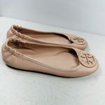 Tory Burch  Minnie Travel napa Leather Ballet Flats Shoes beige size 8 Photo 1