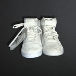 Nike High Top Sneakers Genuine Suede Leather Cream M 8 W 9.5 NWOT Photo 1