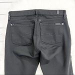 7 For All Mankind  Black Skinny Jean Pants Photo 1