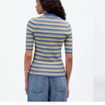 Madewell Half Zip Johnny Collar Polo Top Size XS Photo 1