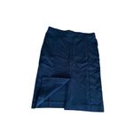 Ann Taylor  Womens Pencil Skirt Size 8 Career Office Goth Back Slit Photo 1