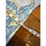 J. McLaughlin  blue paisley tunic sweater M Photo 6