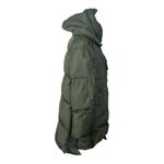 Avec Les Filles  Winter Coat Puffer Zip Pockets Olive Green Women’s Size Medium Photo 3