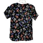 Landau Halloween Scrub Shirt‎ Black Size M Photo 4