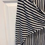 Splendid  X Margherita Lined Linen Striped High Low Wrap Tie Skirt Resortwear L Photo 2