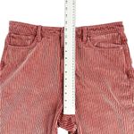 Topshop  MOM Jeans Dusty Rose Pink Corduroy Size 34 Photo 4