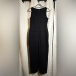 Spanx Ponte Corset Black Sleeveless Jumpsuit Medium Photo 4
