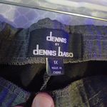 Dennis Basso Dennis by  womens sixe 1X pull on pants grey trousers Photo 1