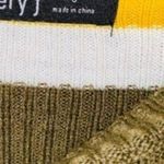 Very J Striped Long Tiered Bell Sleeve Pullover Sweater Women's Size Small Photo 5