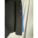 Pendleton Vintage Merino Wool Blend Coat Blue Black Button Front Blazer Tall S Photo 9