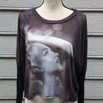 Marilyn Monroe Papaya  Oversized Dolman Sleeve High Low Top Photo 2
