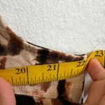 Brown Tie Dye Peplum Tank Top, Boho, Y2K, Cottagecore, Earthy, Vintage, XL‎ Photo 4