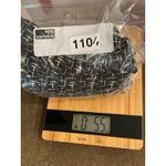 Christopher & Banks NWT  Womens Black White Geometric Button Front Midi Dress M Photo 8