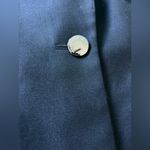 Anne Klein 2-piece suit, black, wide-leg trousers, women's size 6 Photo 7