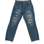 Free People we the free Soak up the sun high rise distressed skinny jeans 31 Photo 2