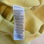 Sweaty Betty Yellow Essentials Sweatshirt Size Small Cozy Preppy Athleisure Photo 4