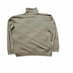 Barry Bricken Silk Turtleneck Sweater Green Photo 2