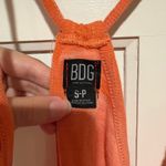 BDG  Orange Cropped Tank Top Photo 1
