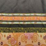 Womens Kimono Wrap Sweater 52"x 66" Brown Paisley Fringe Hem Elegant Scarves Photo 6