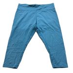 Universal Standard Women's  GAME Teal Capri Leggings 3X Photo 0