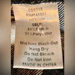 DeJaVu Flannel Buffalo Plaid Shirt Dress Black Size M Photo 8