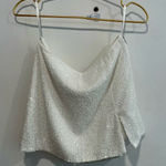 Cotton Candy LA  Mini Skort White Sequins Photo 0