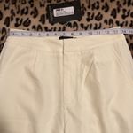 Pretty Little Thing  Pants Women’s Size 6 Cream Cropped Trousers Photo 8