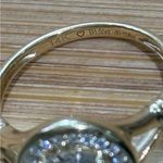 IGI Certified 14K Gold 1.55ct Halo Brilliant Round Lab Grown Diamond Ring 6 Photo 1