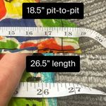 Jams World VTG Multicolor Africa Map Print Sleeveless Hawaiian Shirt Boho Medium Photo 15