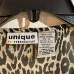 Unique spectrum  Leopard Print Sheer‎ Blouse Photo 3